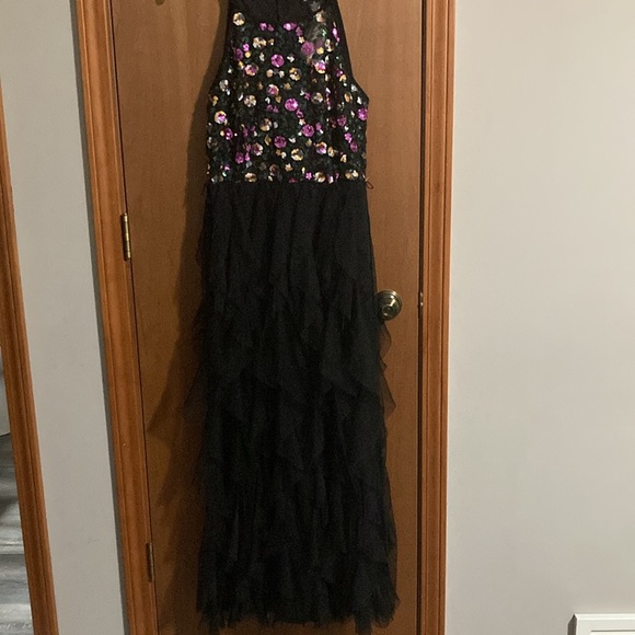 Flowery Sequin Formal - Picture 2 of 4